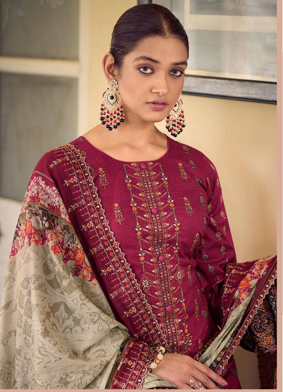 BIN SAEED LAWN COLLECTION D no:-3537 BY JIHAN 